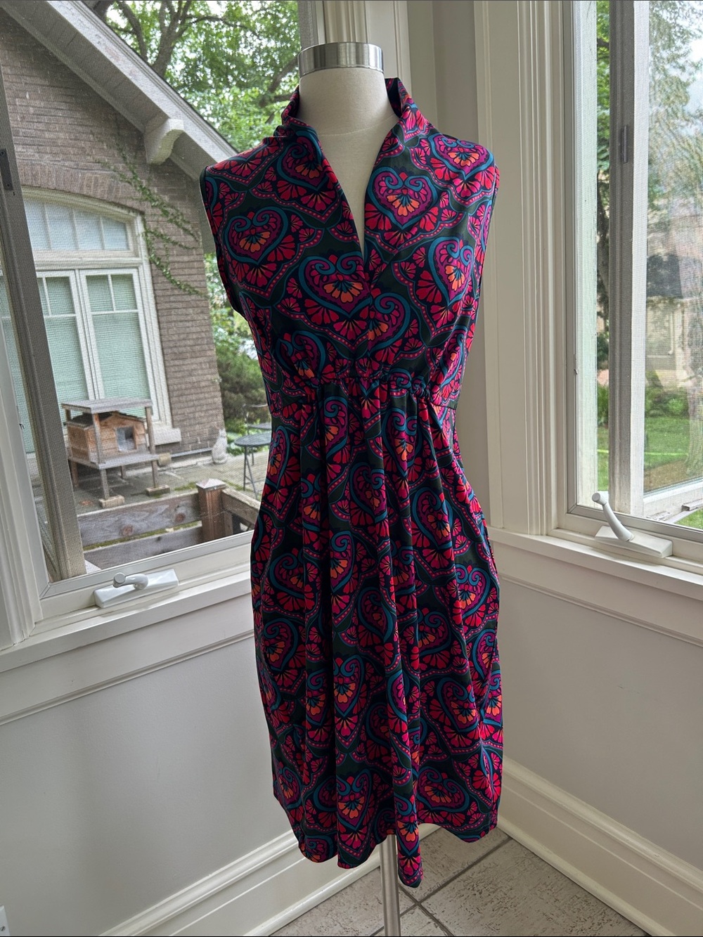 Soft gorgeous print summer dress